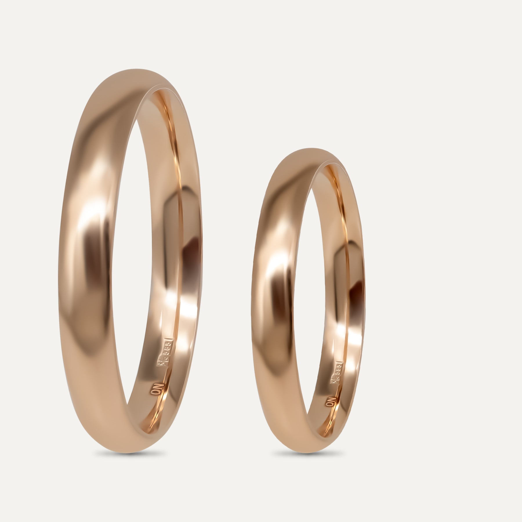Auksinis Vestuvinis Žiedas „Klasikinis-3mm“