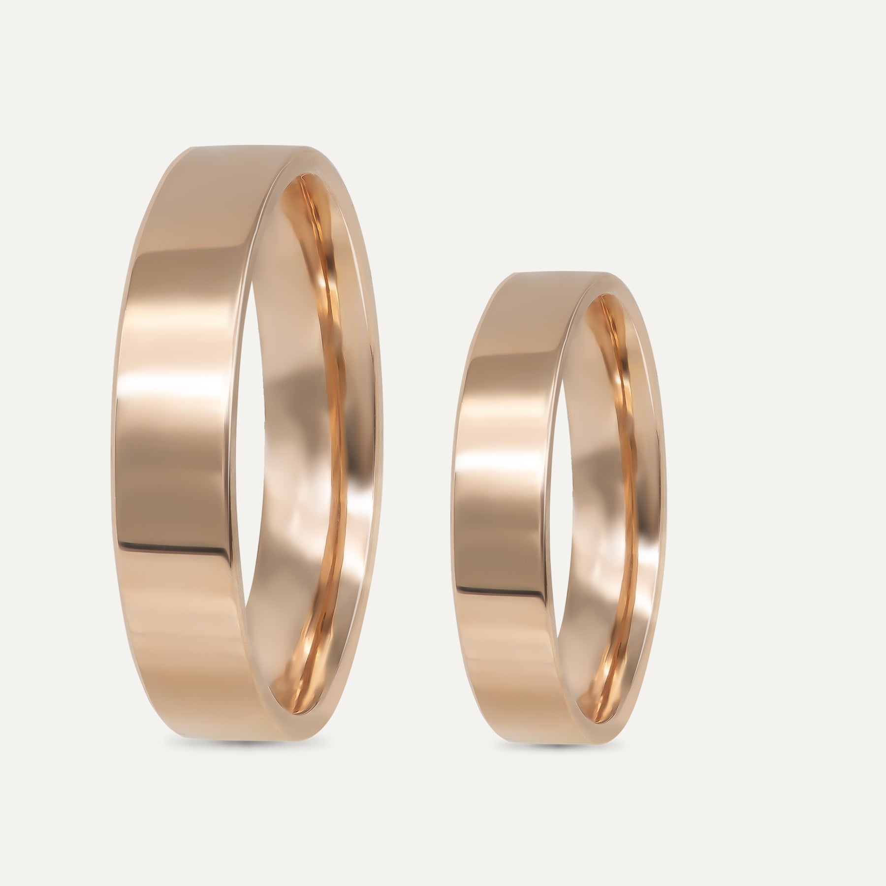 Auksinis Vestuvinis Žiedas „Klasikinis-4.5mm“