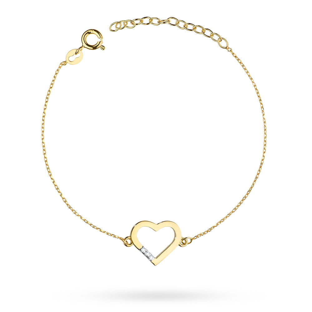 Auksinė Apyrankė Su Deimantais