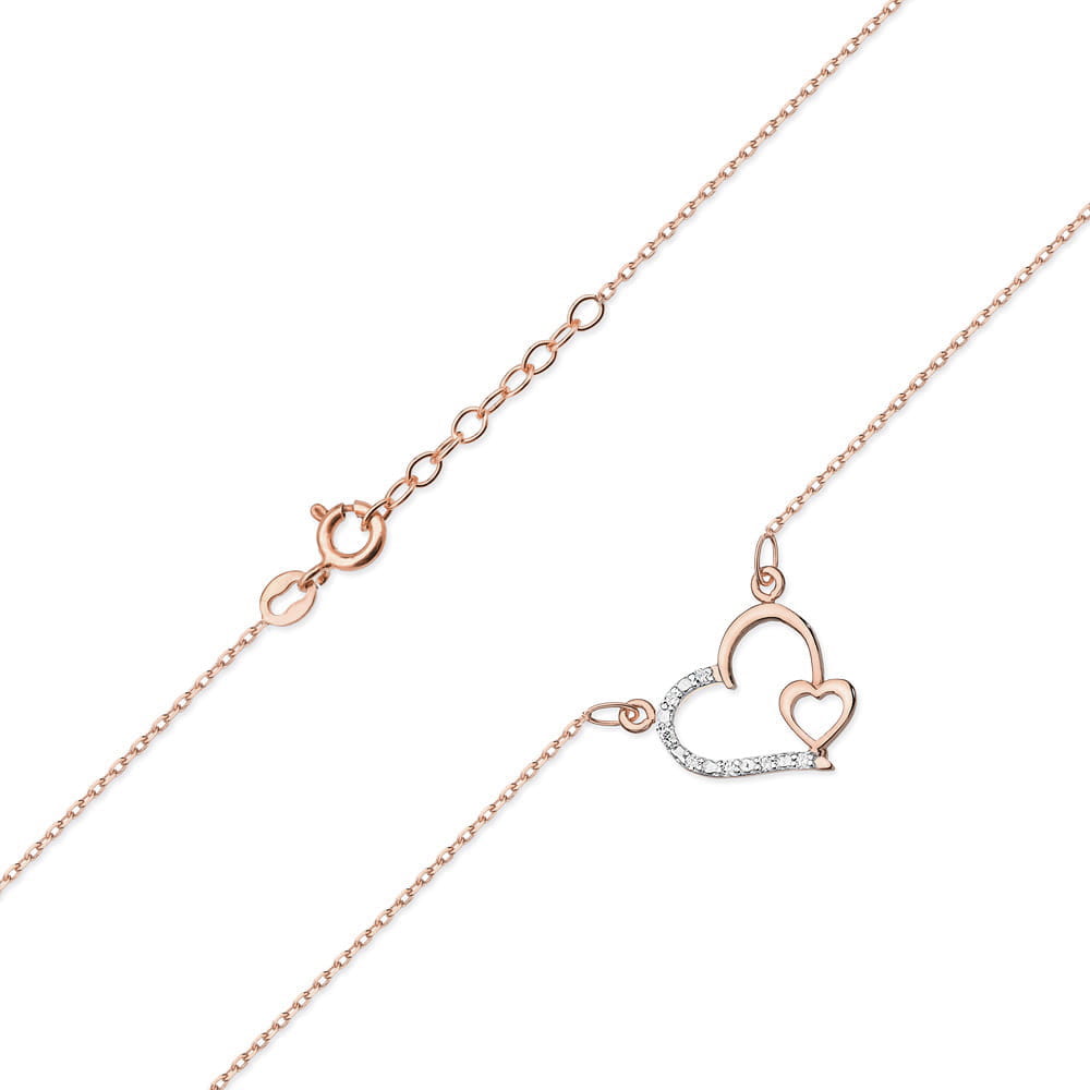 Gold Chain With Diamond Pendant