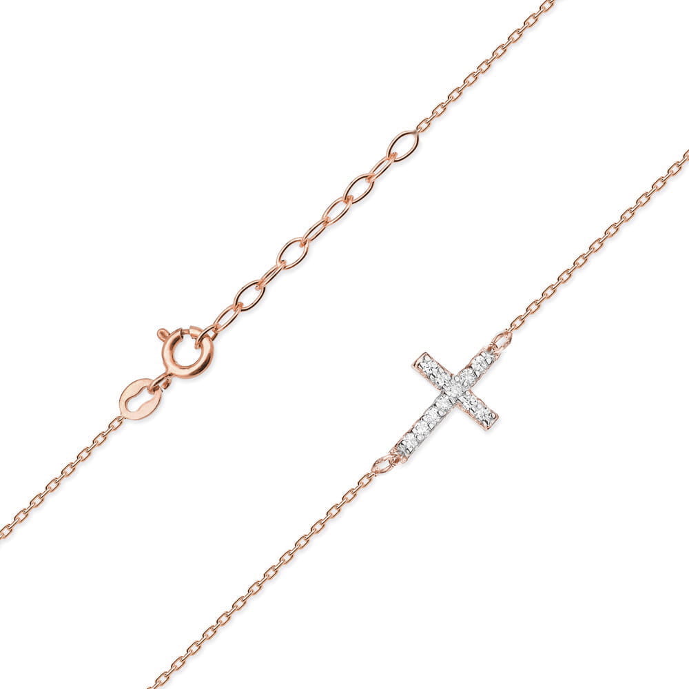 Gold Chain With Diamond Pendant