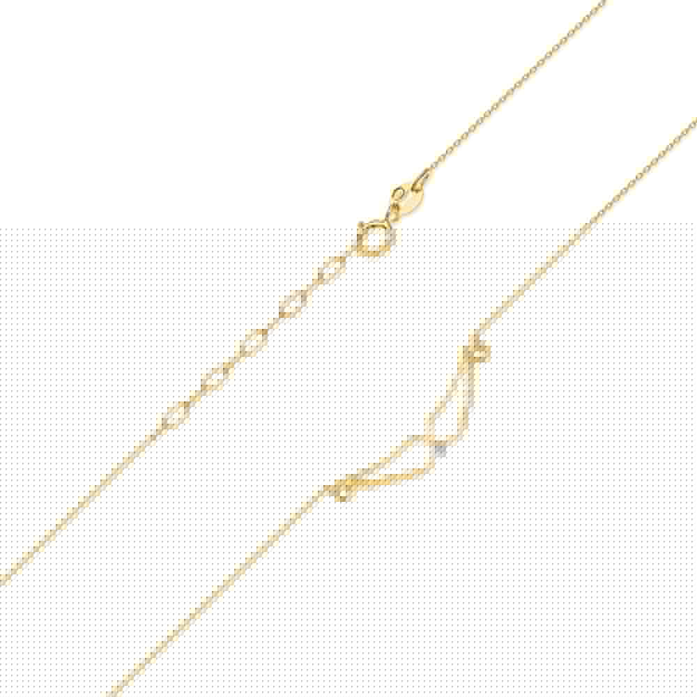 Auksinė Grandinėlė Su Deimantiniu Pakabuku