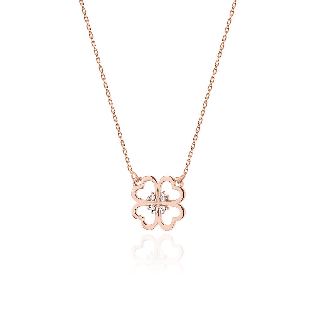 Gold Chain With Diamond Pendant