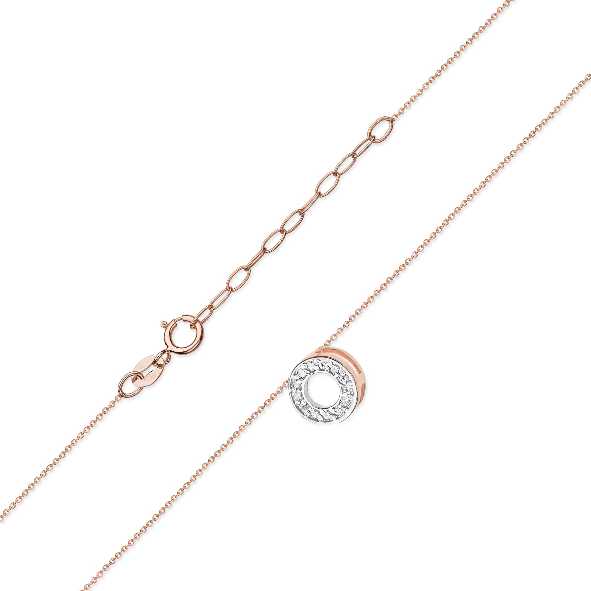 Gold Chain With Diamond Pendant