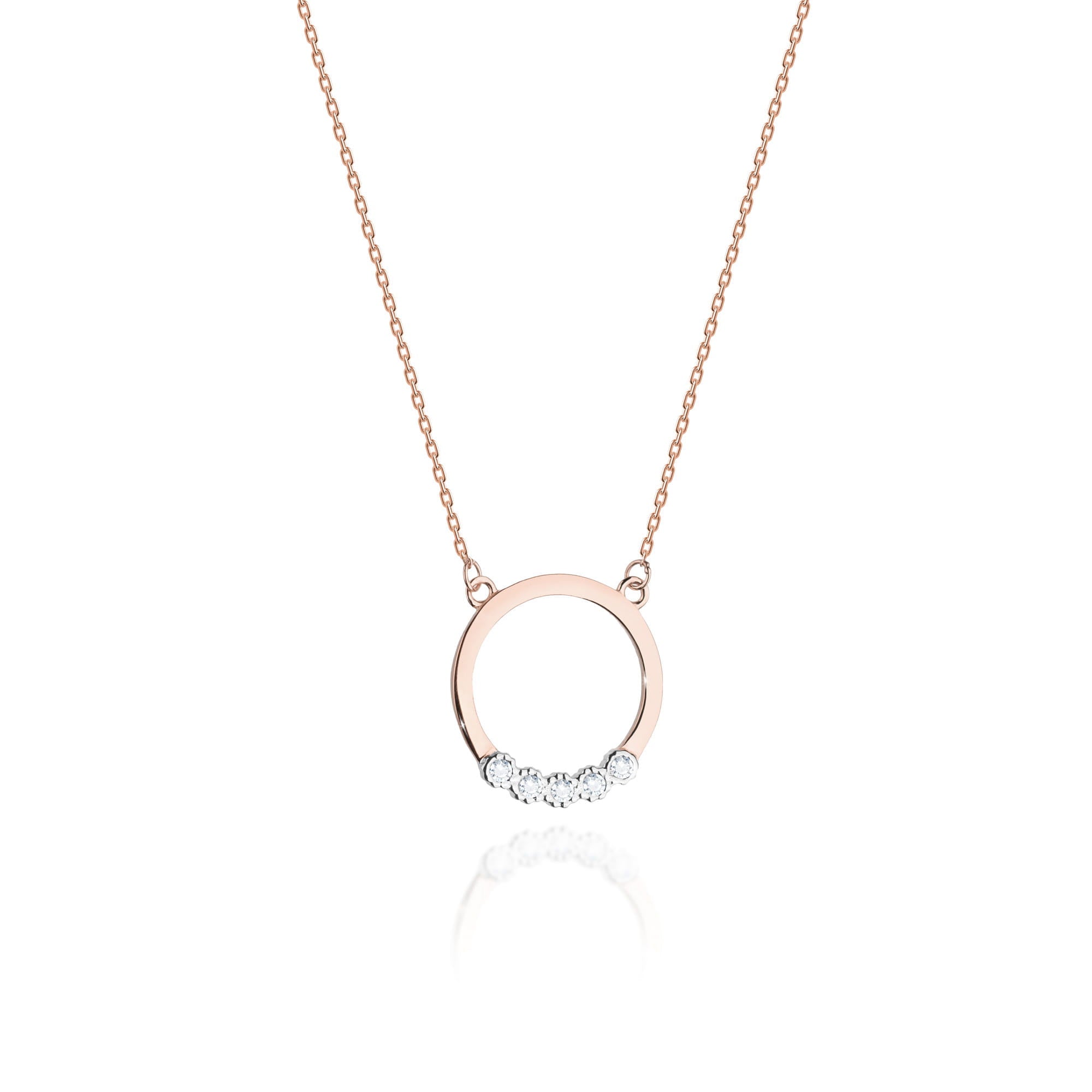 Gold Chain With Diamond Pendant