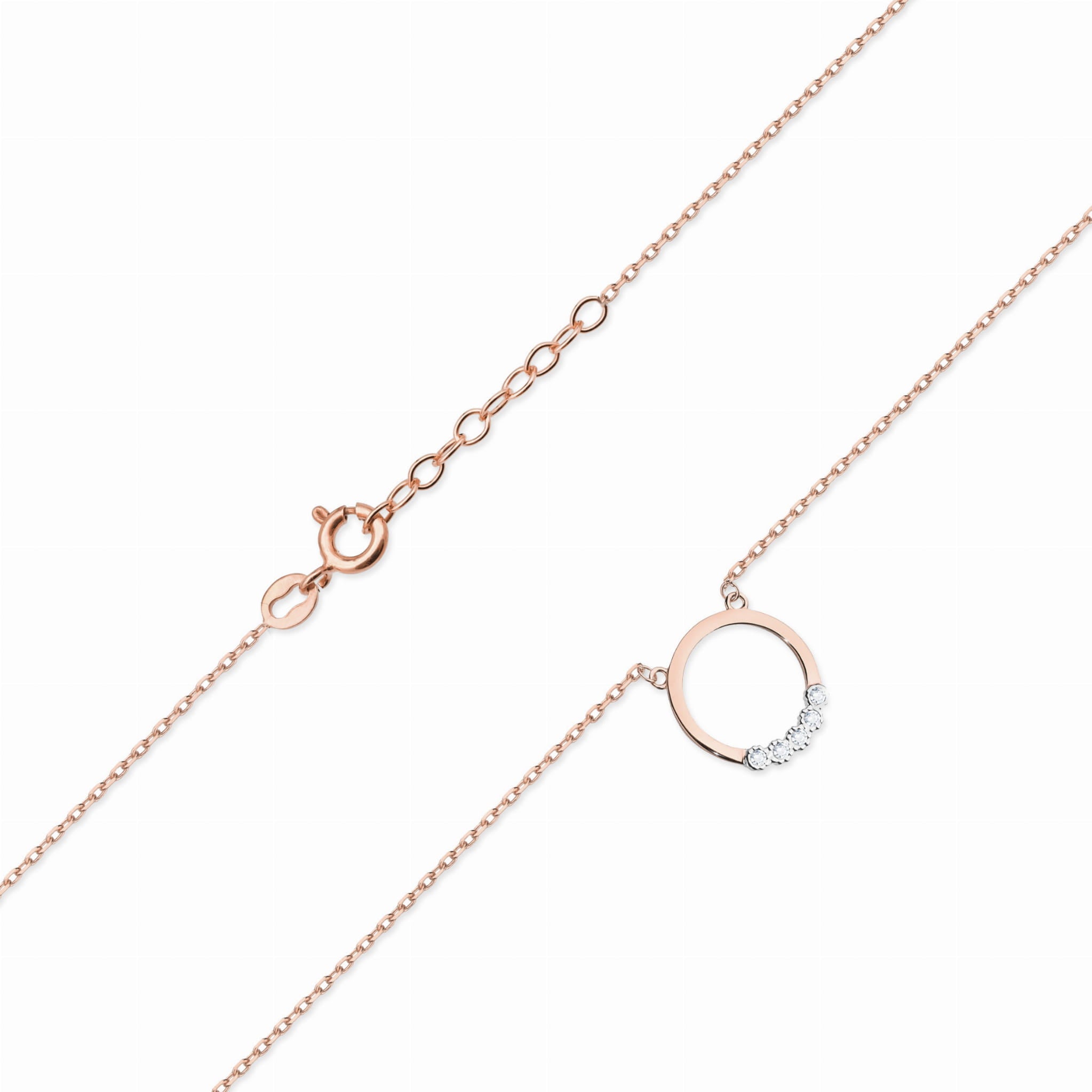 Gold Chain With Diamond Pendant