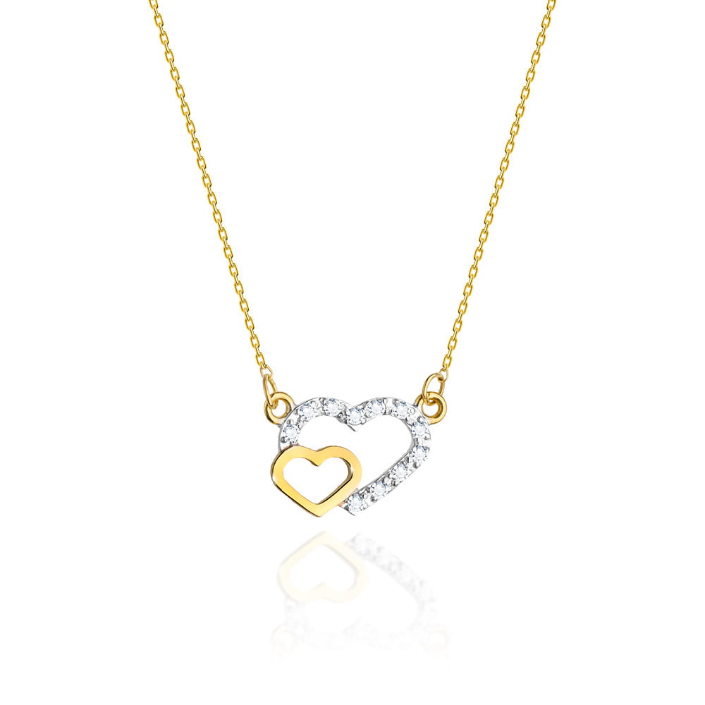 Gold Chain With Diamond Pendant