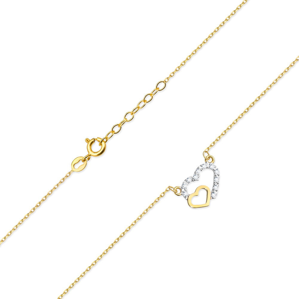 Gold Chain With Diamond Pendant