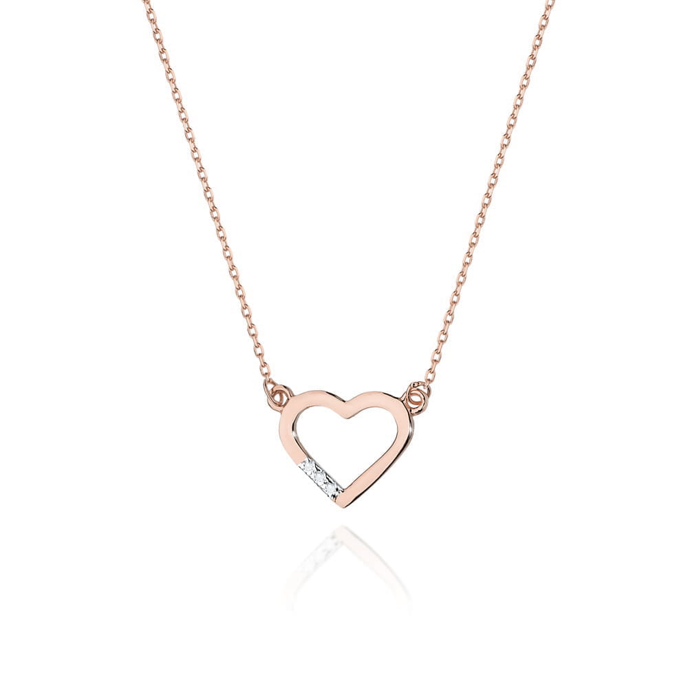 Gold Chain With Diamond Pendant