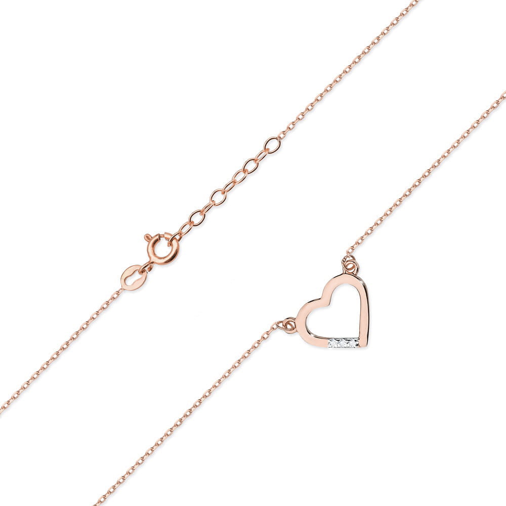 Gold Chain With Diamond Pendant