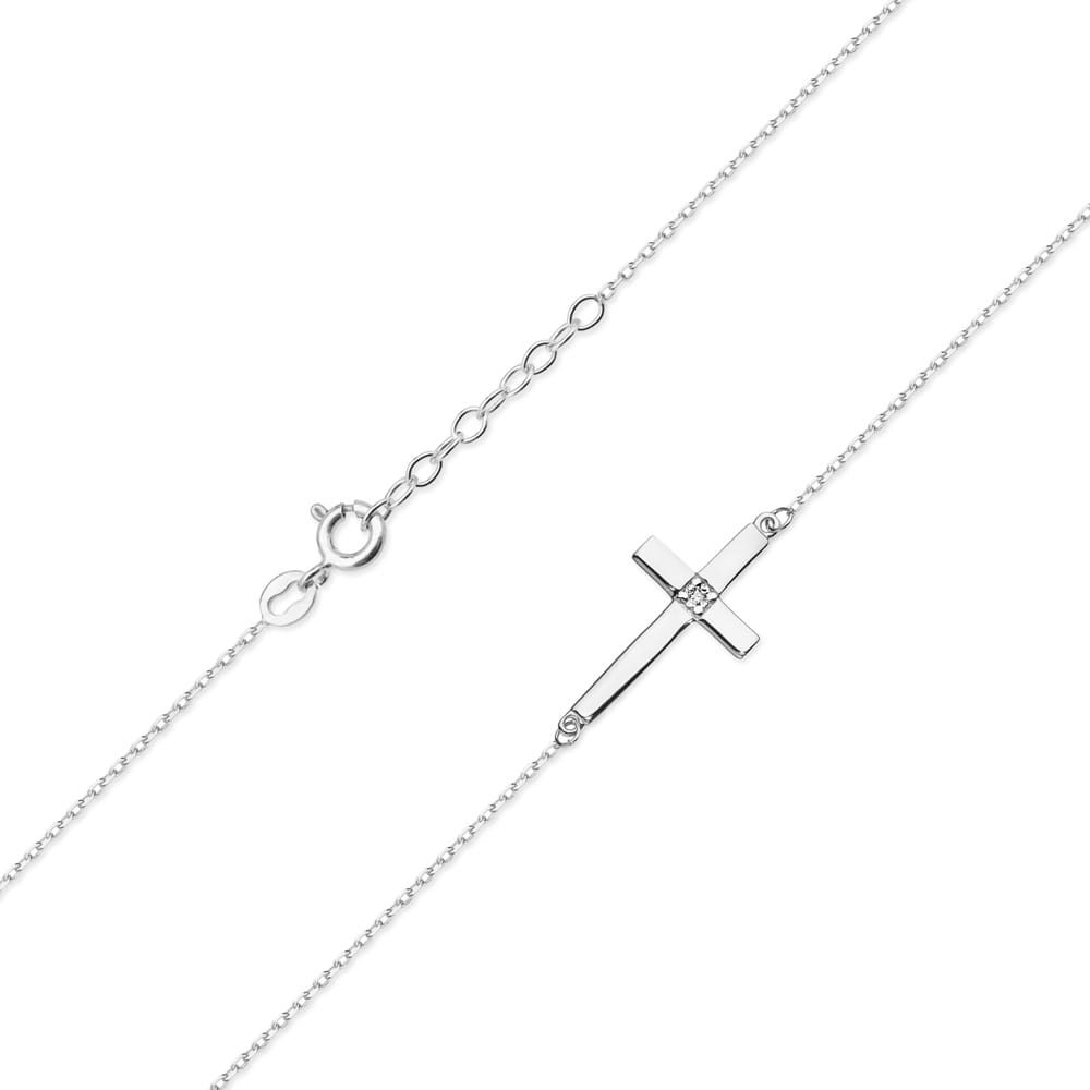 Gold Chain With Diamond Pendant