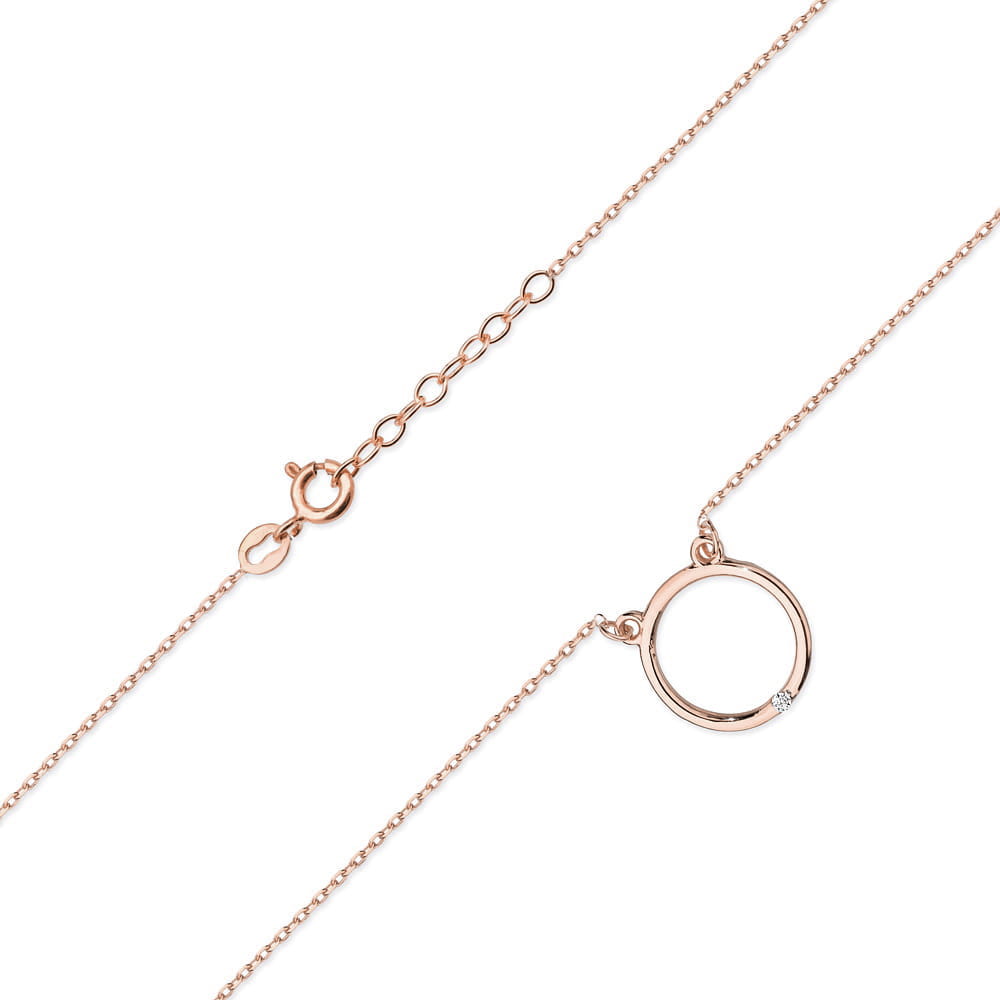 Gold Chain With Diamond Pendant