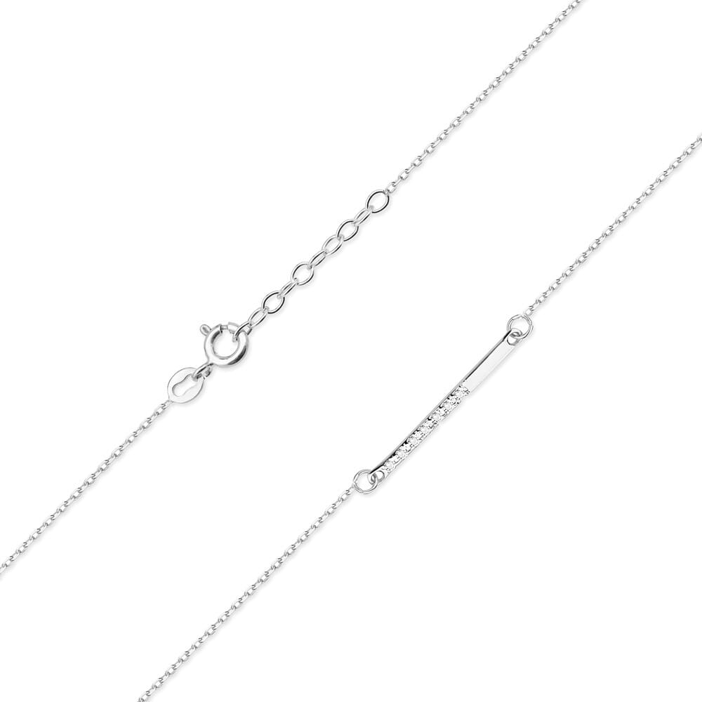 Auksinė Grandinėlė Su Deimantiniu Pakabuku