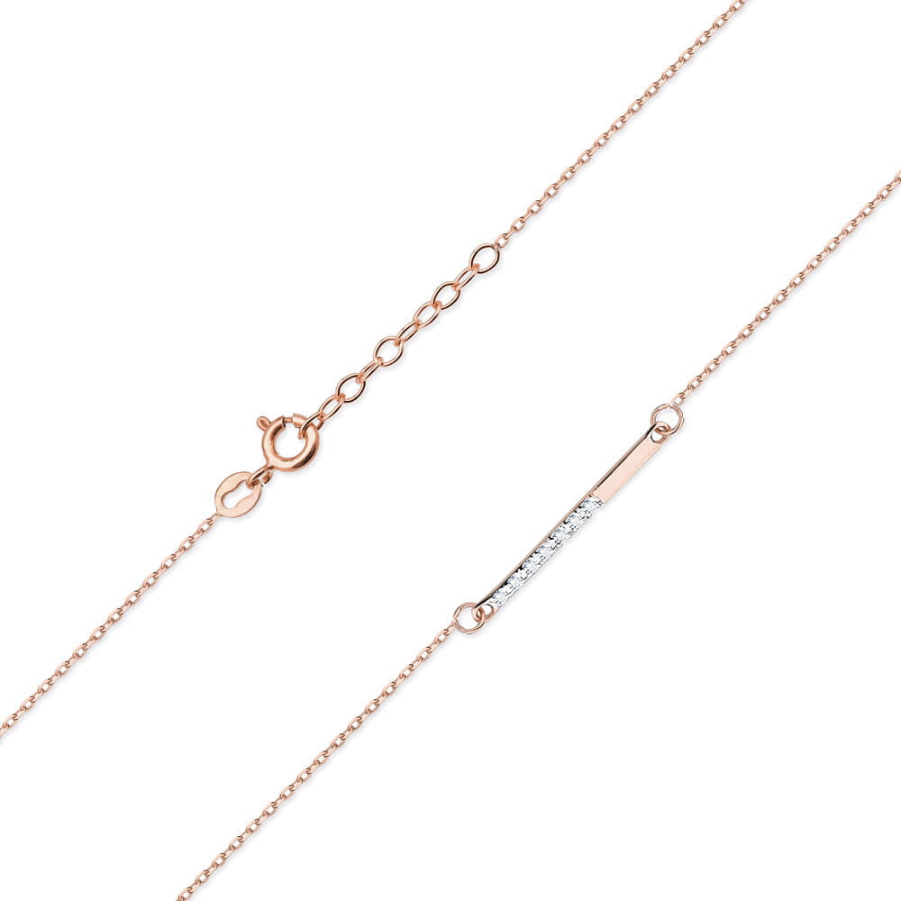 Gold Chain With Diamond Pendant