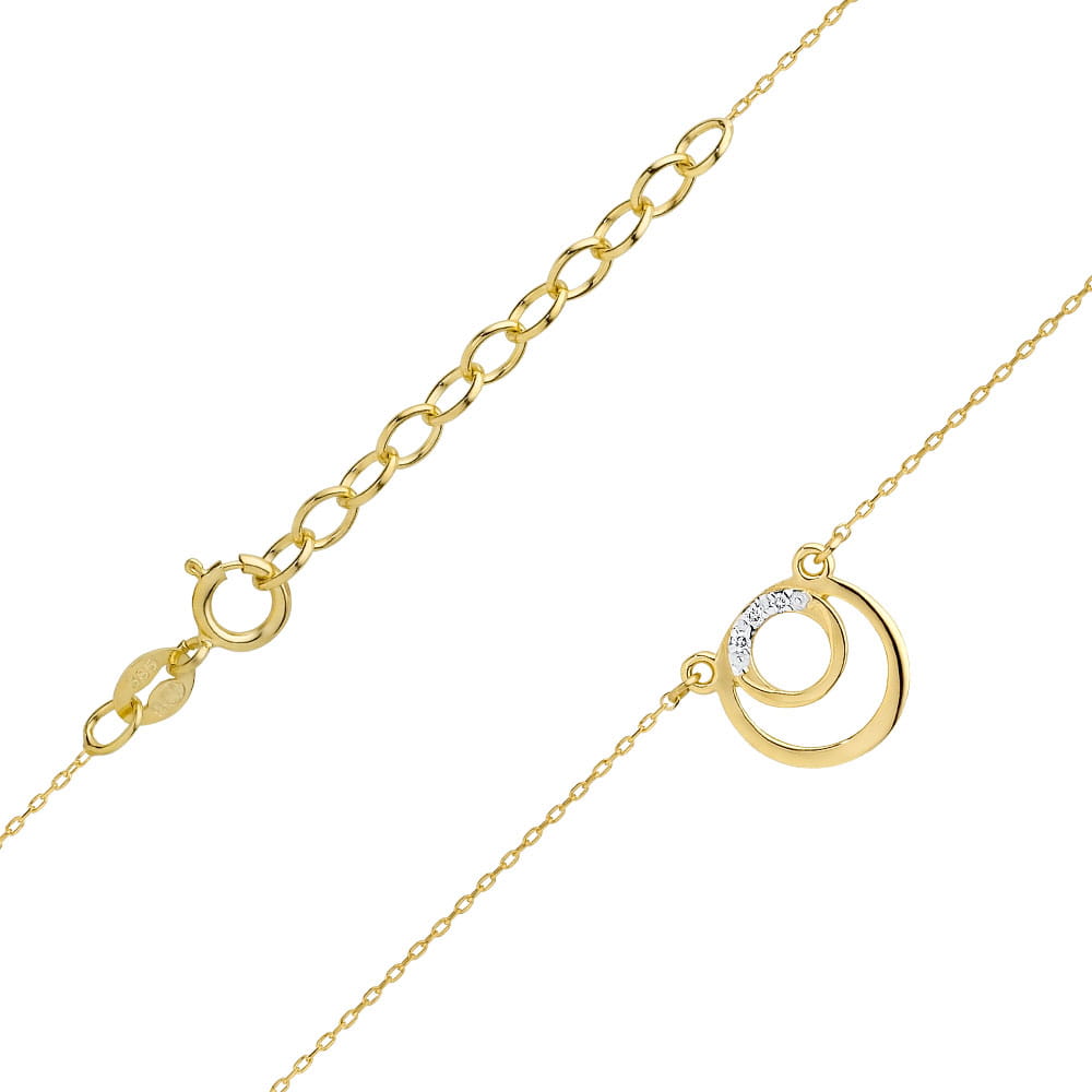 Gold Chain With Diamond Pendant