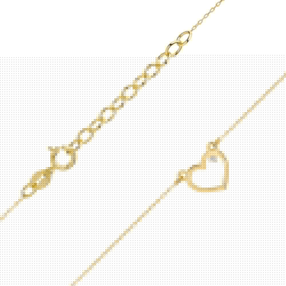 Gold Chain With Diamond Pendant