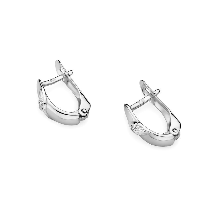 Auksiniai Auskarai Su Deimantais