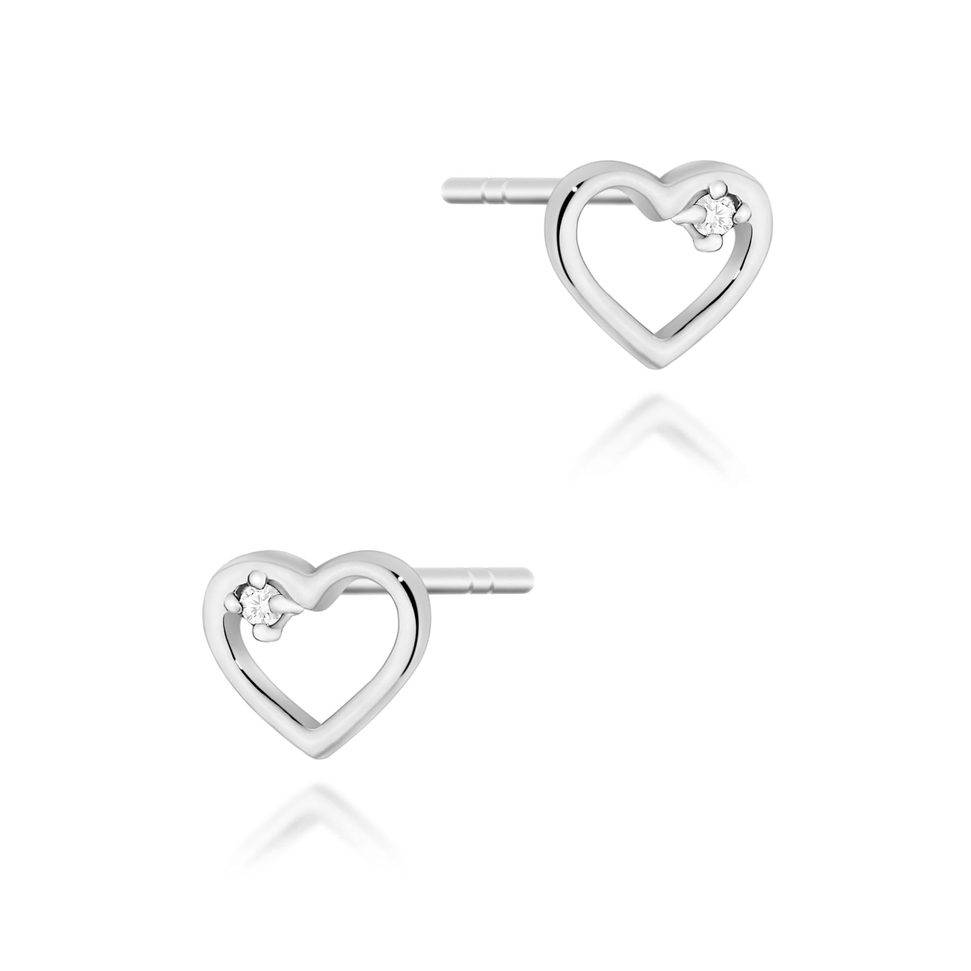 Auksiniai Auskarai Su Deimantais