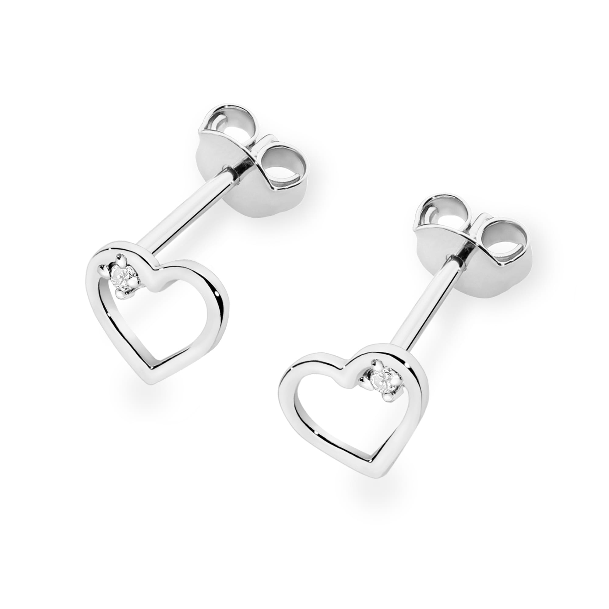 Auksiniai Auskarai Su Deimantais