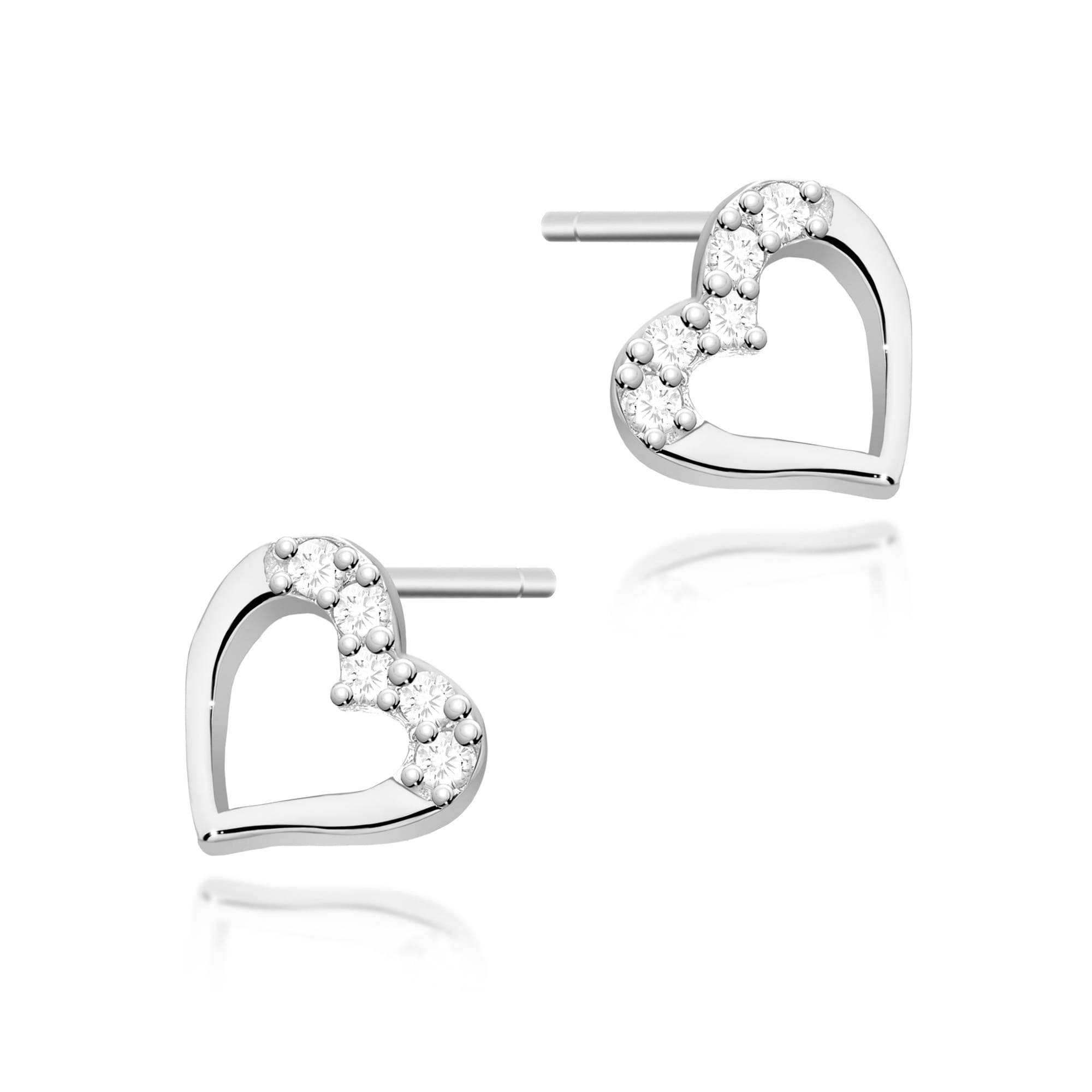 Auksiniai Auskarai Su Deimantais