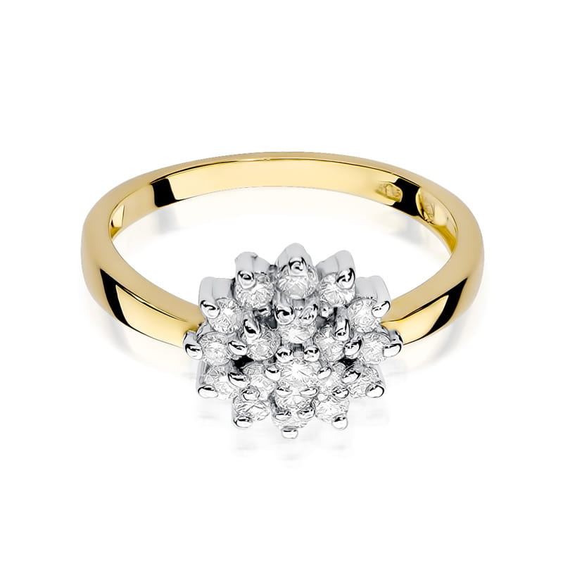 Gold Ring With Diamonds
