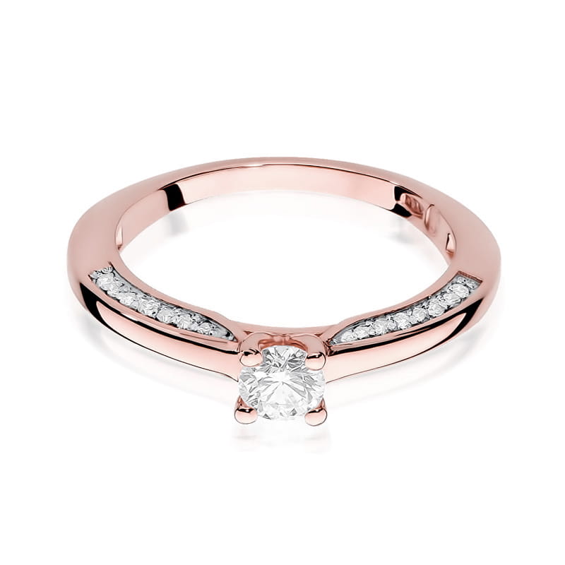 Gold Ring With Diamonds