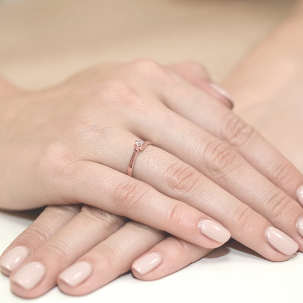 Gold Ring With Diamond