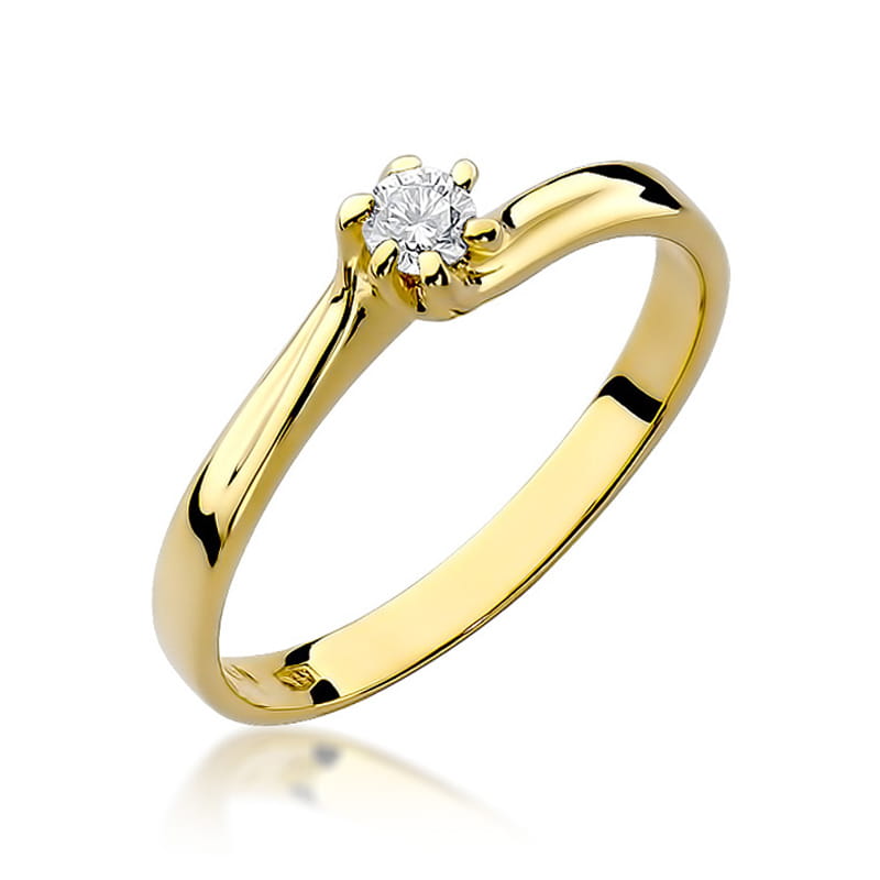 Gold Ring With Diamond
