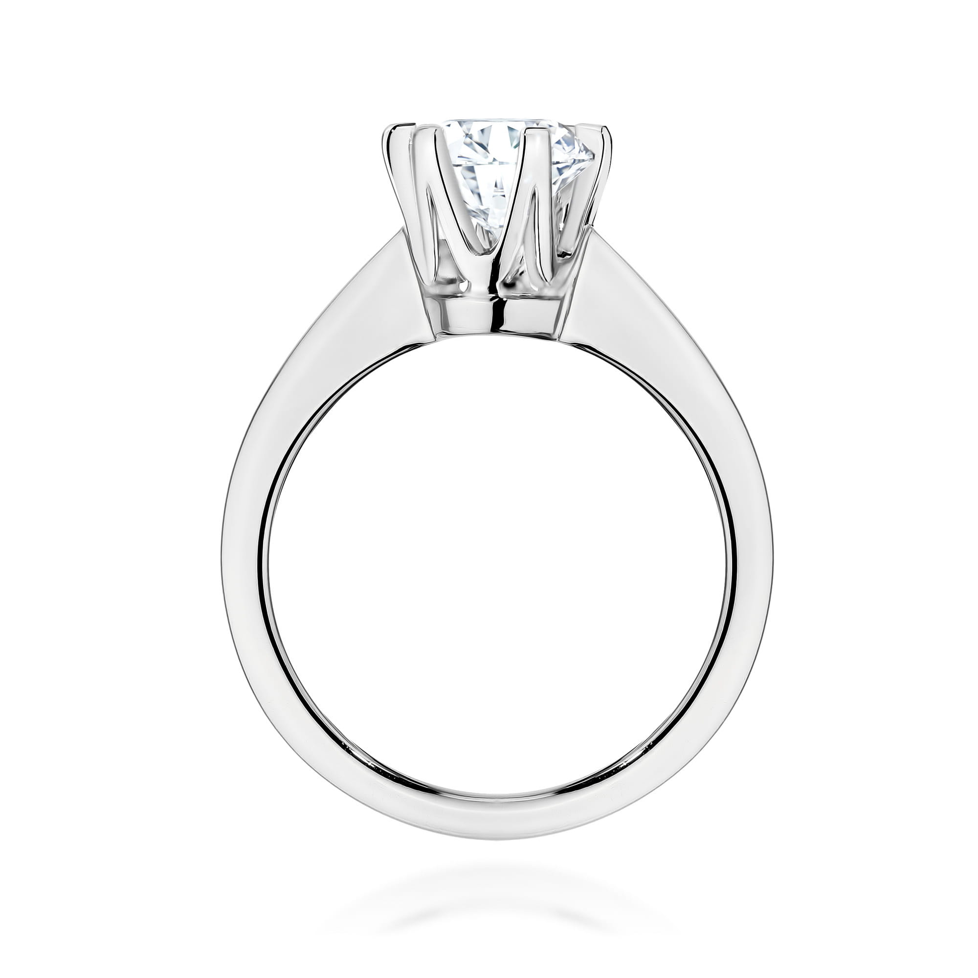 Gold Ring With Lab-Grown Diamond