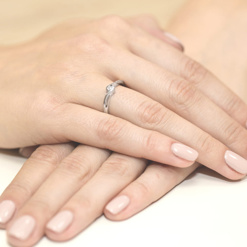 Gold Ring With Diamond