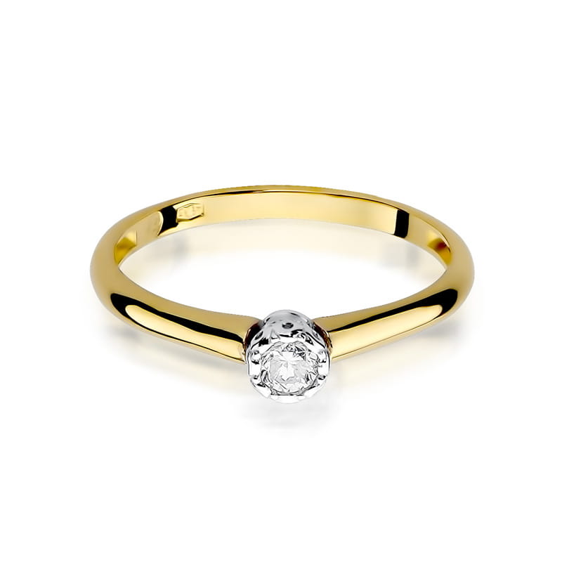 Gold Ring With Diamond