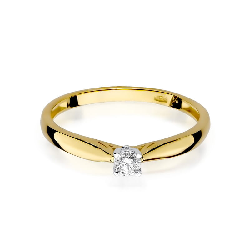 Gold Ring With Diamond
