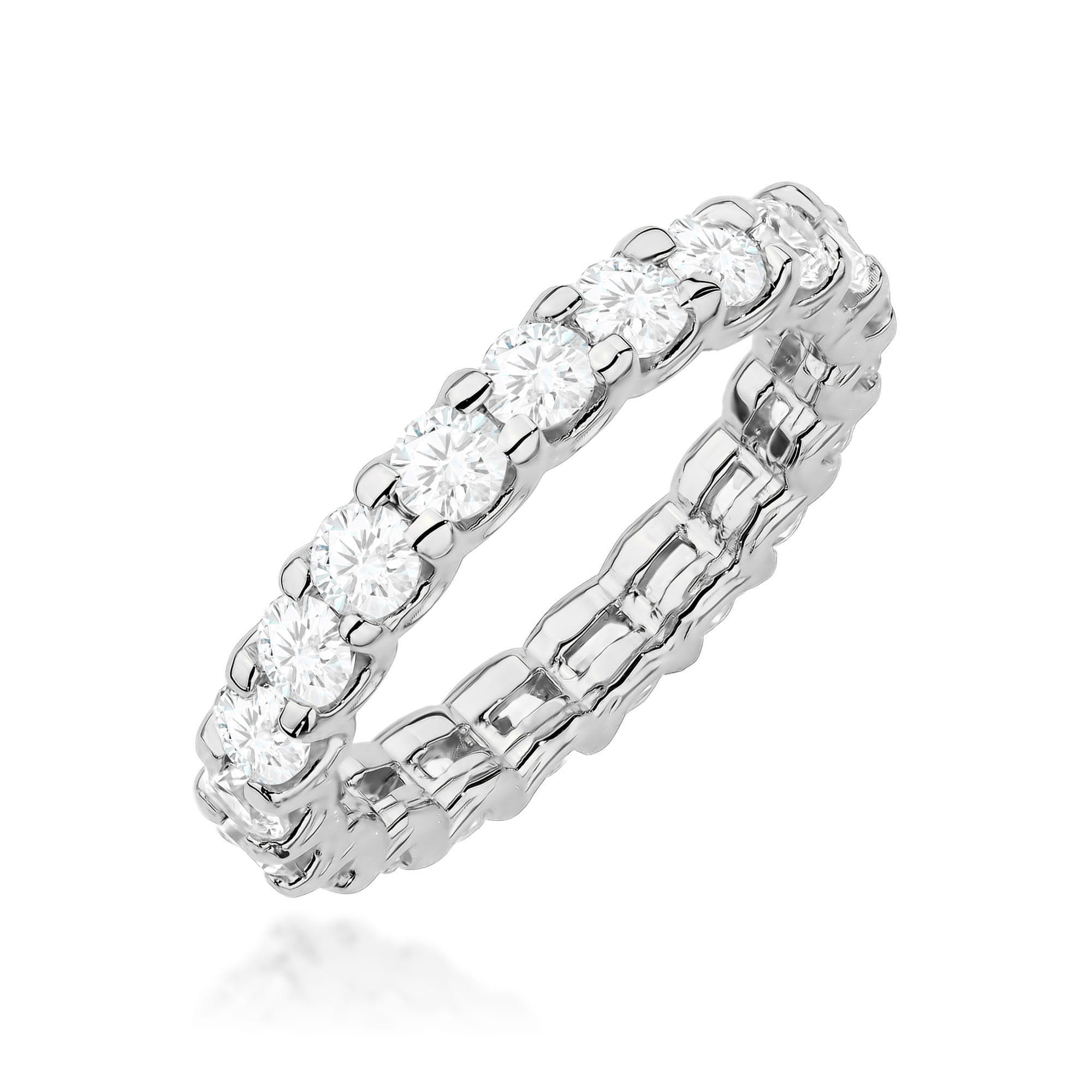 Auksinis Žiedas Su Deimantais