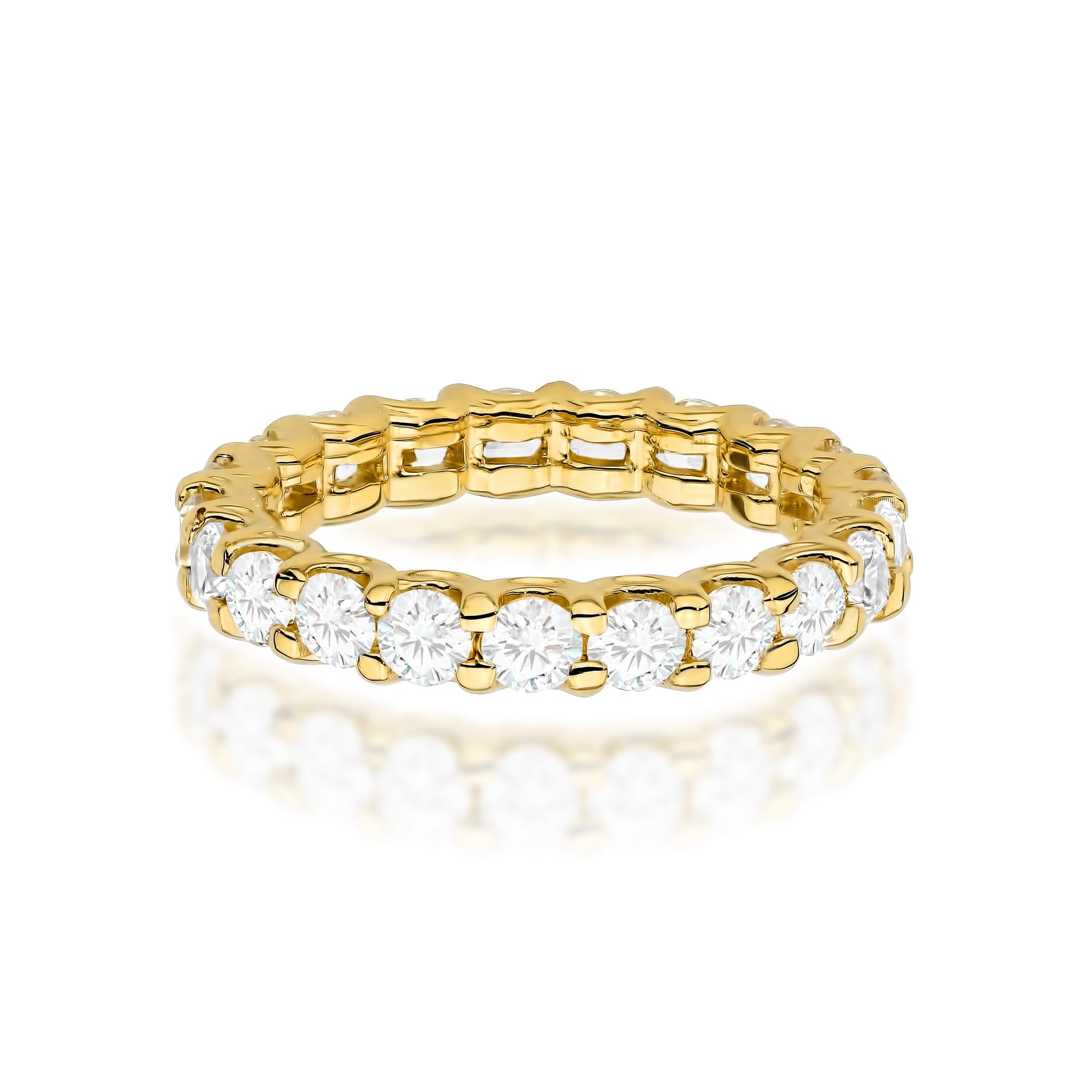 Auksinis Žiedas Su Deimantais