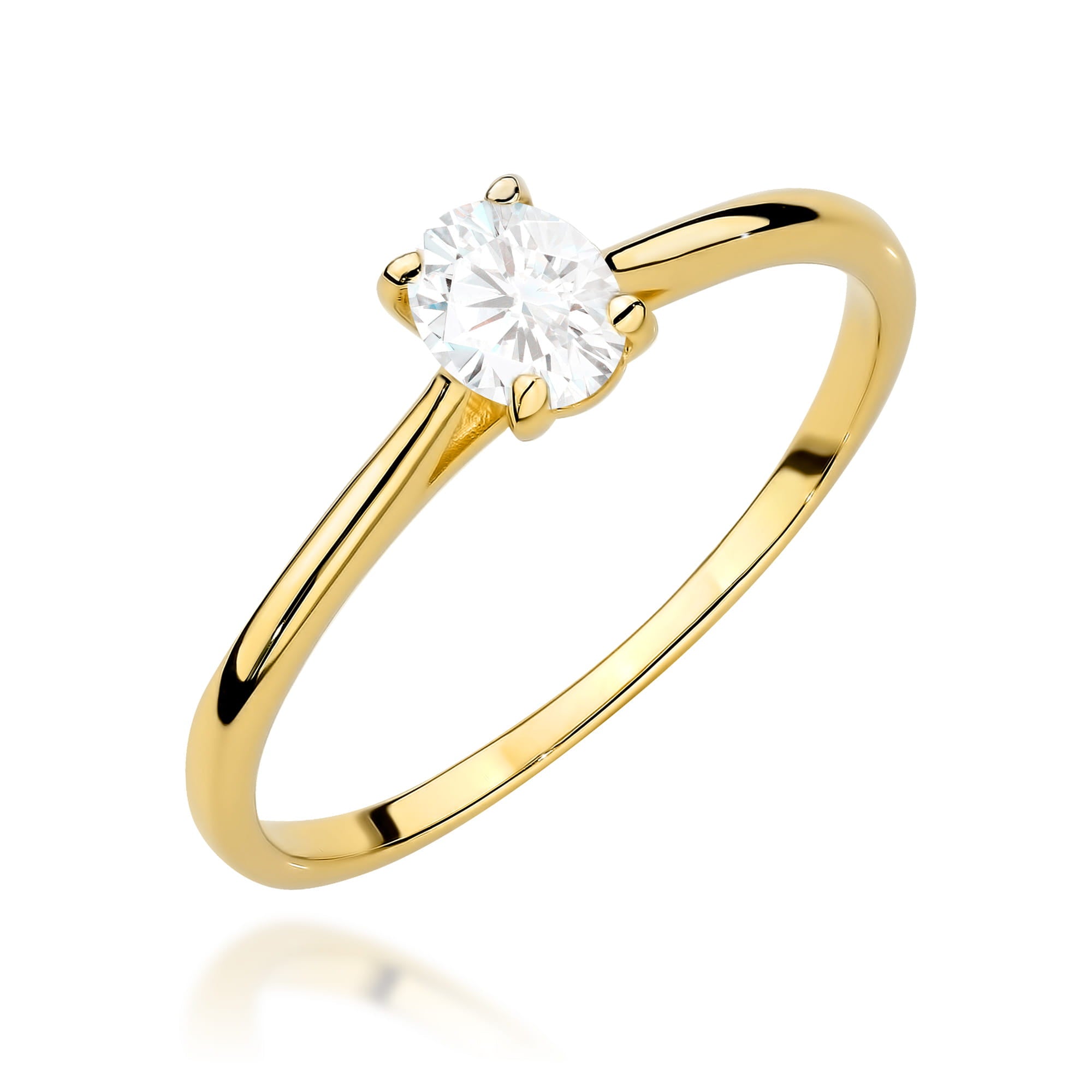 Gold Ring With Diamond