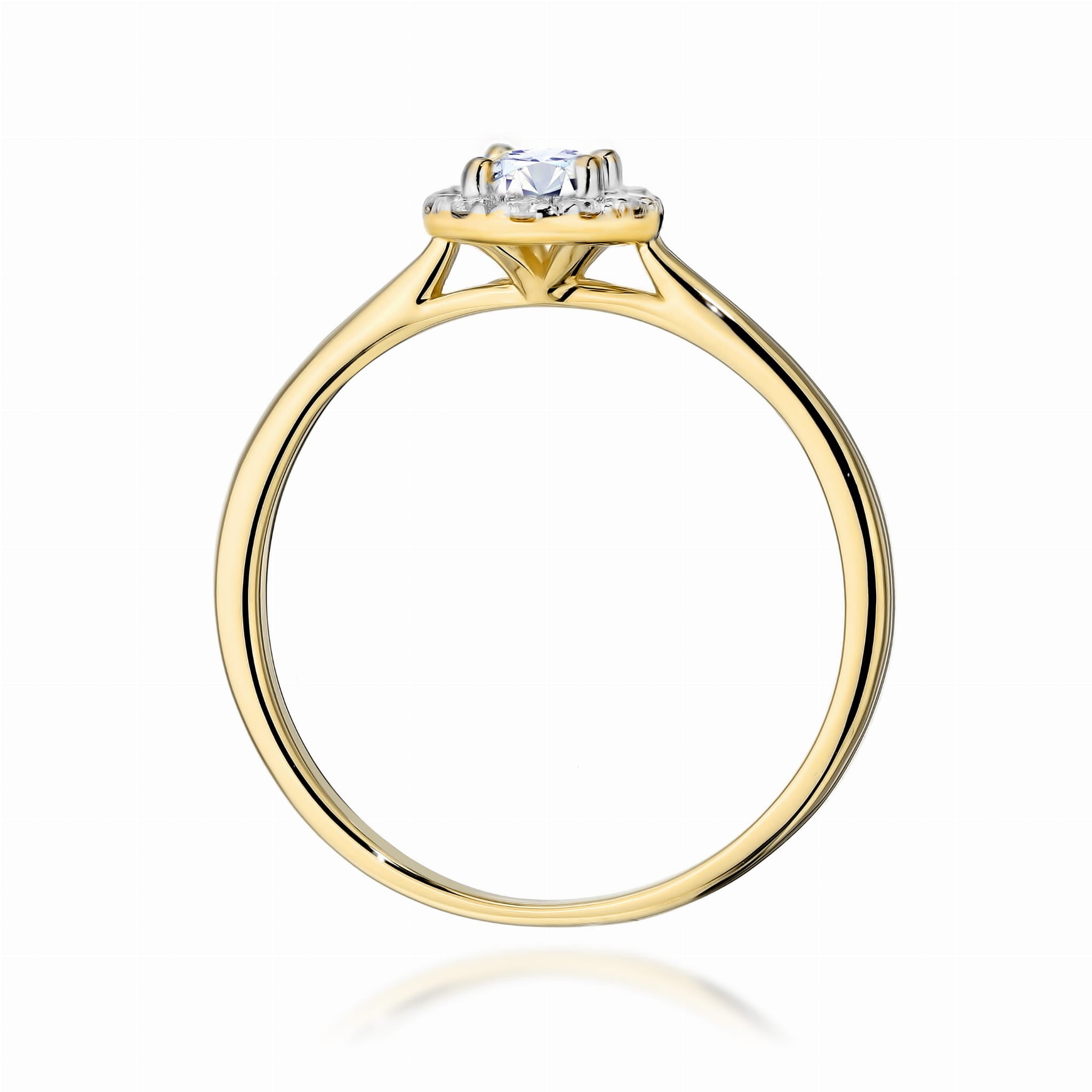 Gold Ring With Diamonds