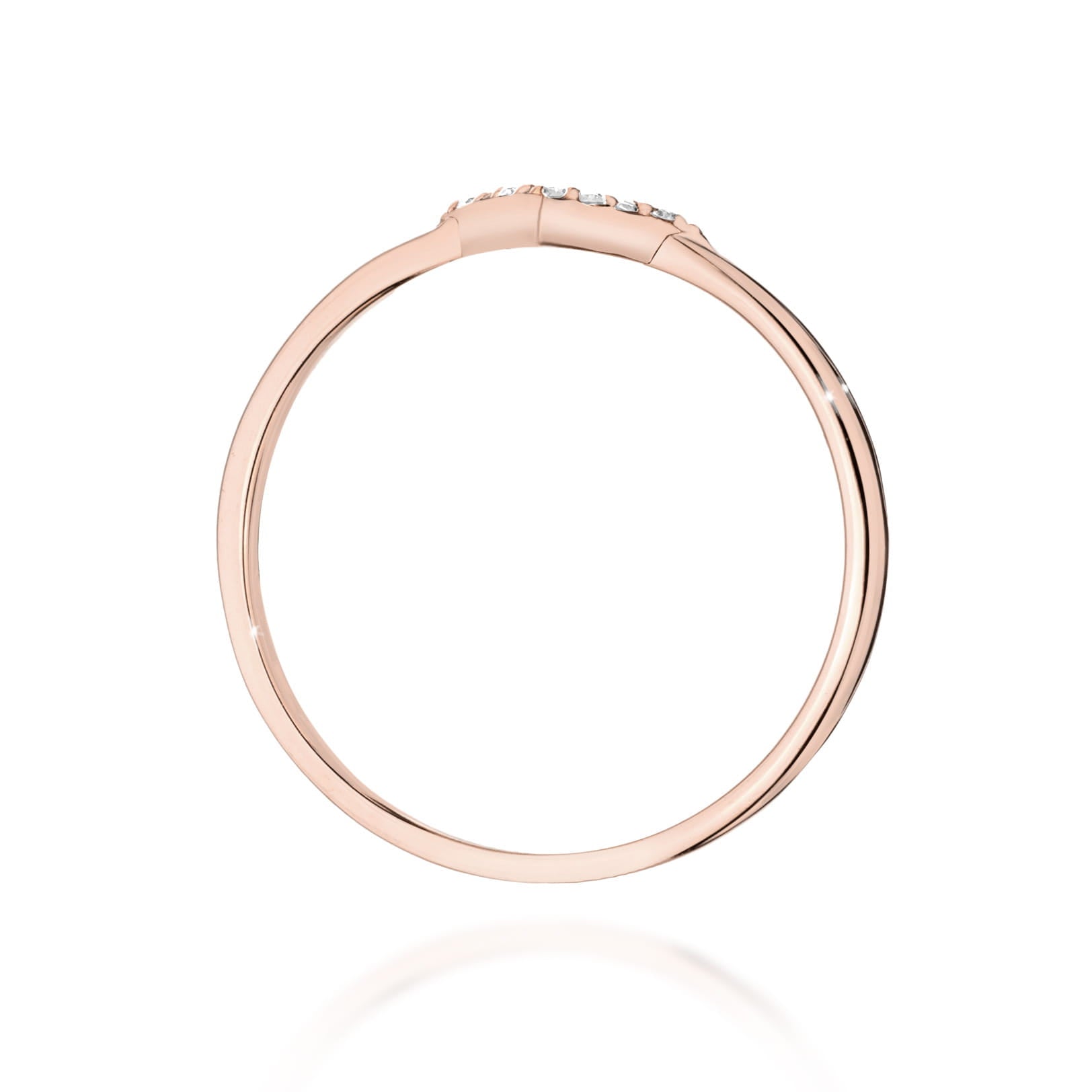 Auksinis Žiedas Su Deimantais