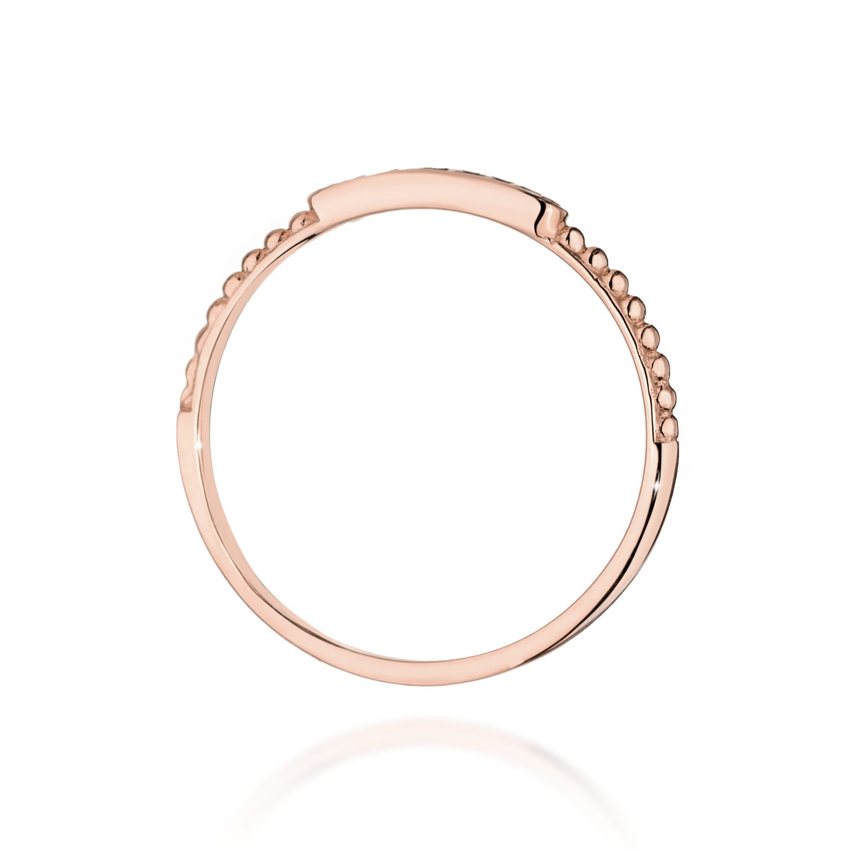 Auksinis Žiedas Su Deimantais