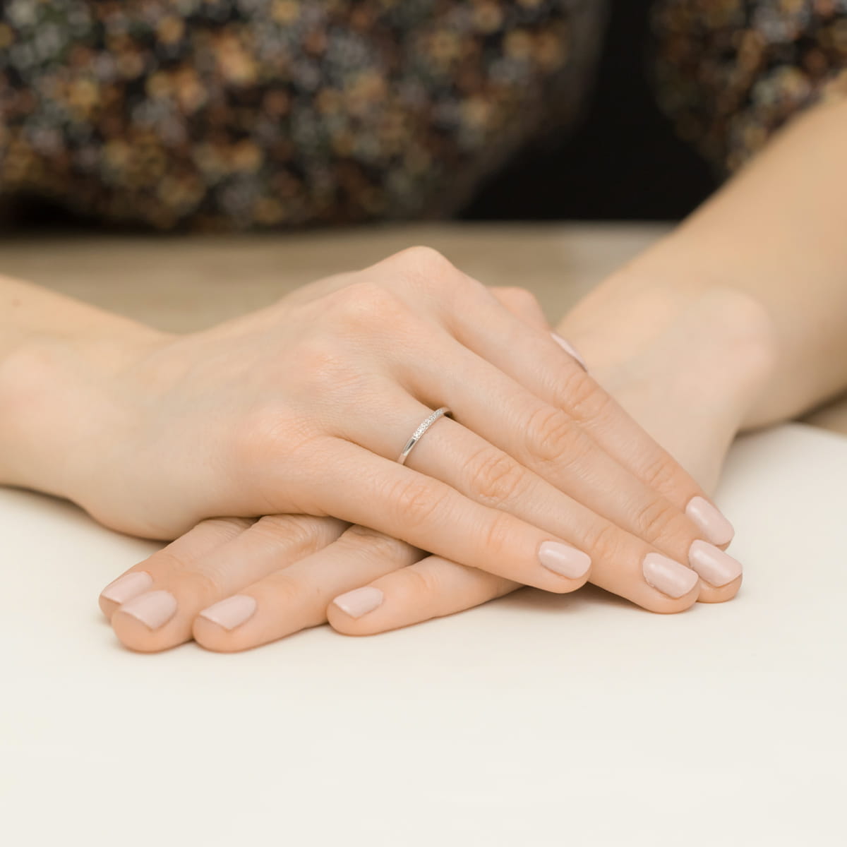 Auksinis Žiedas Su Deimantais