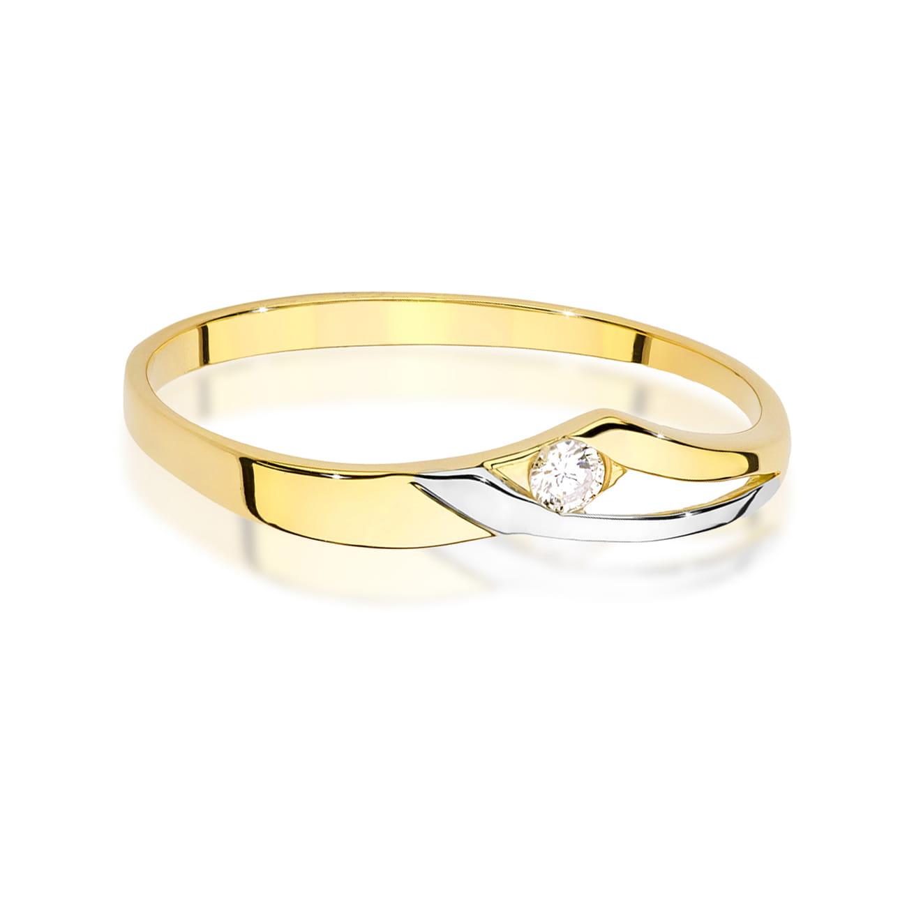 Gold Ring With Diamond
