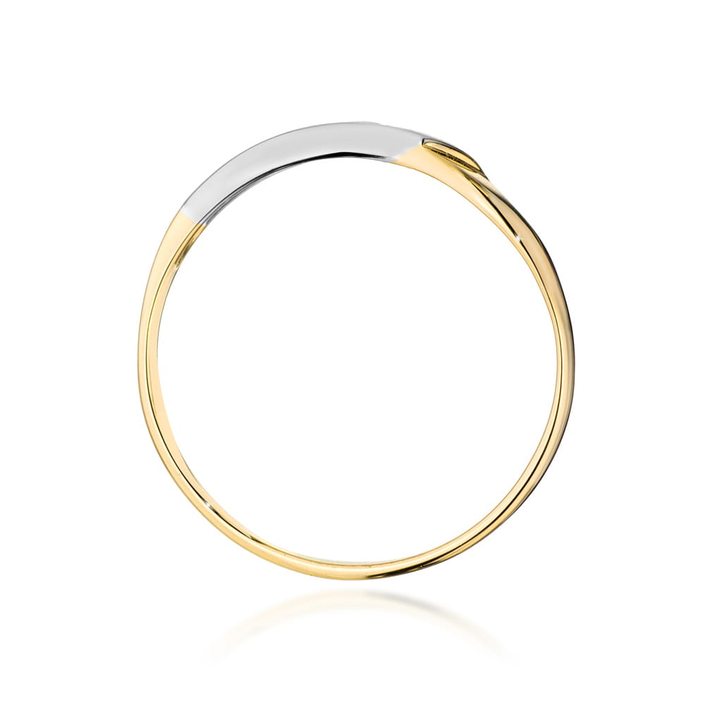 Auksinis Žiedas Su Deimantu