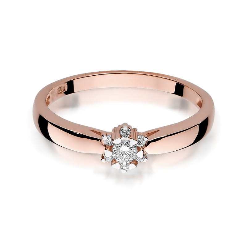 Gold Ring With Diamonds