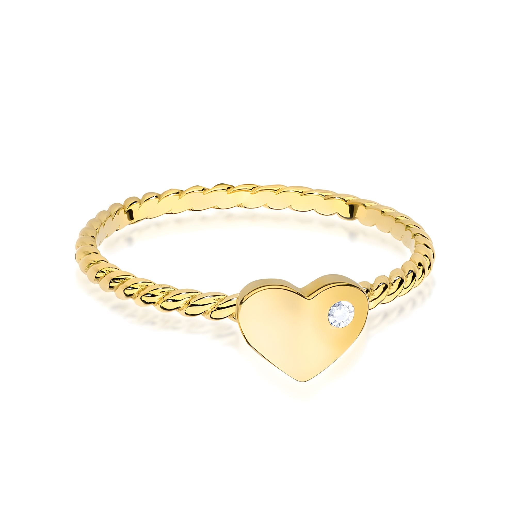 Gold Ring With Diamond