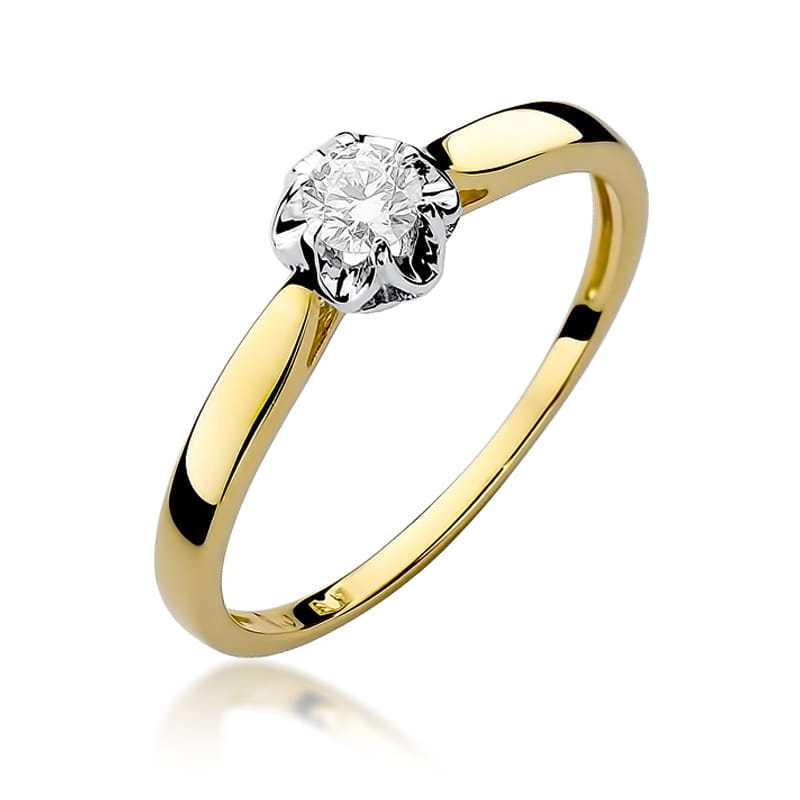 Gold Ring With Diamond