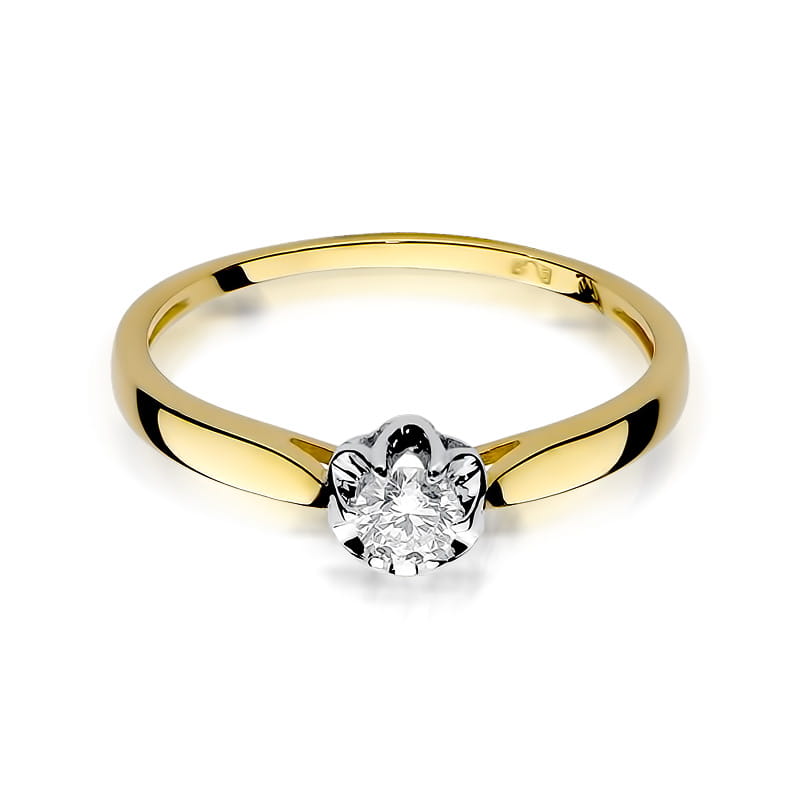 Gold Ring With Diamond