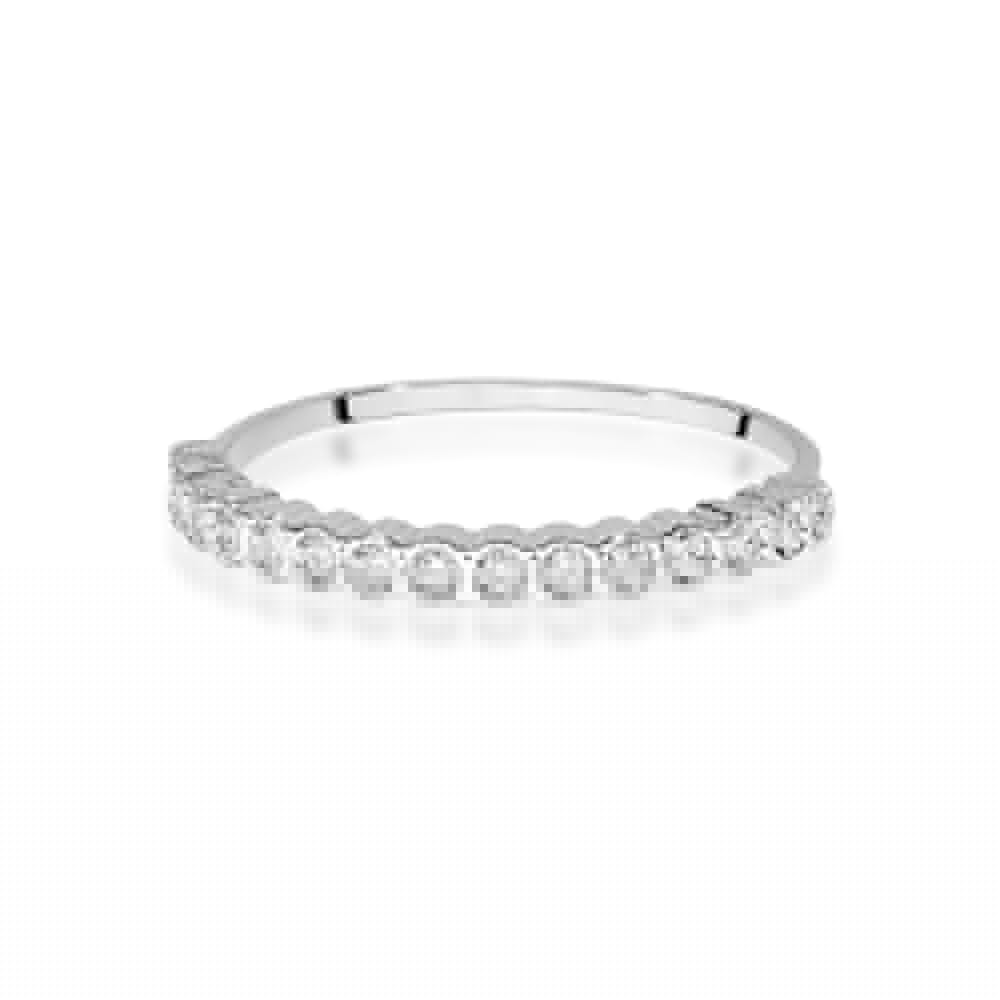 Auksinis Žiedas Su Deimantais