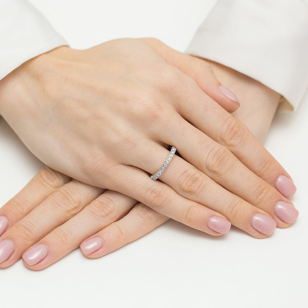 Auksinis Žiedas Su Deimantais