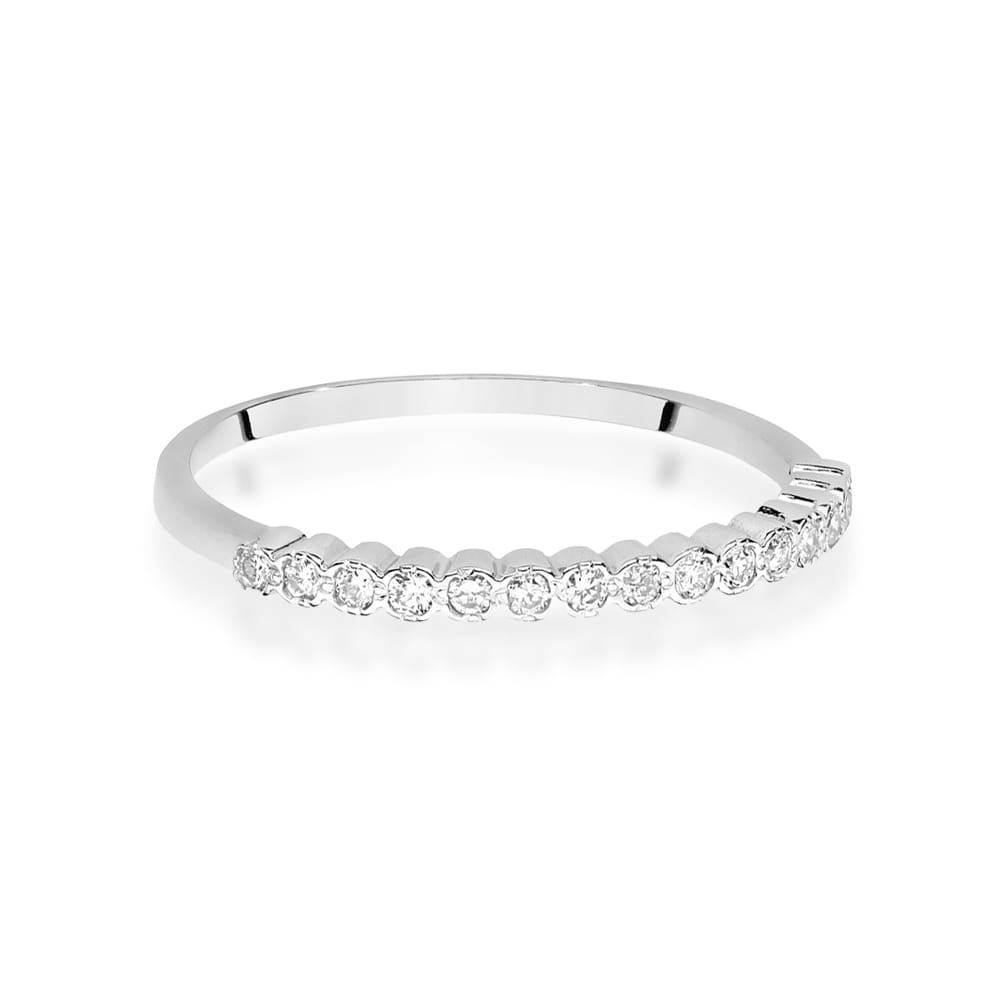 Auksinis Žiedas Su Deimantais