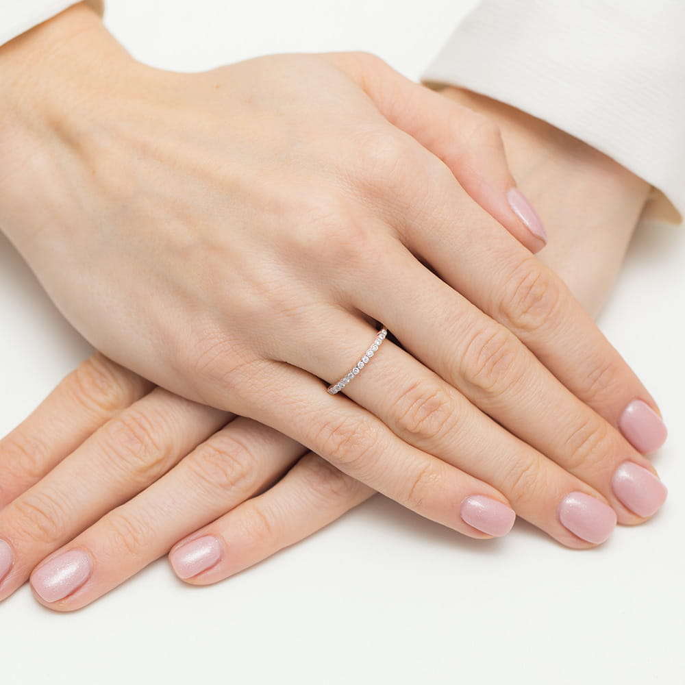 Auksinis Žiedas Su Deimantais