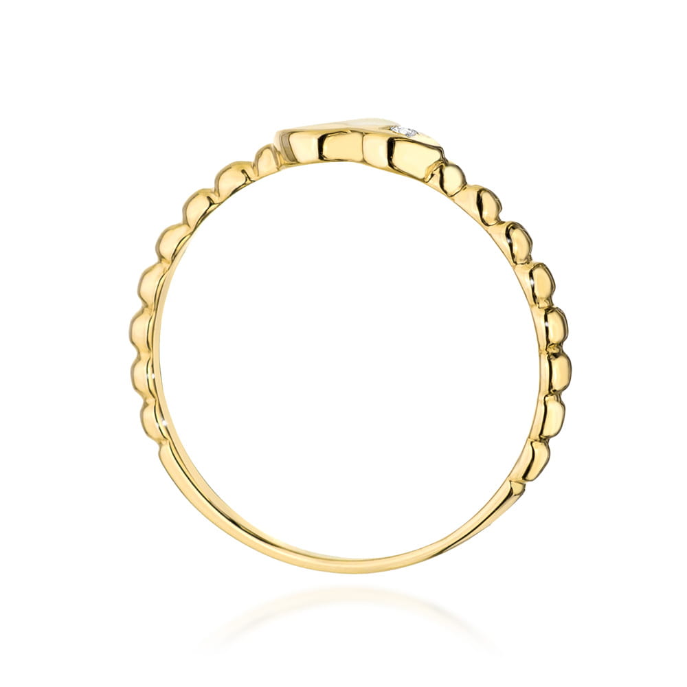 Gold Ring With Diamond